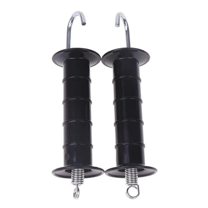 6PCS Plastic Electric Fence Gate Handle Spring for Farm Wild Animal Monkey Livestock Garden Fencing System Handles