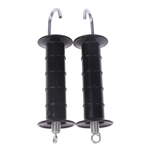 6PCS Plastic Electric Fence Gate Handle Spring for Farm Wild Animal Monkey Livestock Garden Fencing System Handles