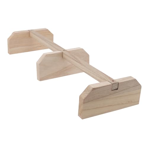 FRCOLOR 1pc Wooden Chicken Perch Roosting Bar for Chickens Birds and Pets Versatile Coop Ladder and Toy for Relaxation and Play for Brooder Supplies