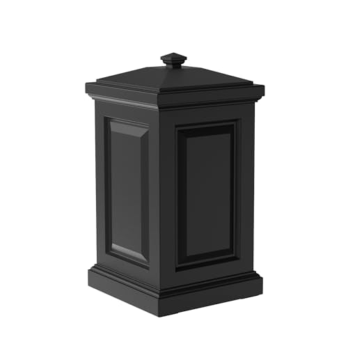 Mayne Berkshire Multi-Purpose Storage Bin - 20in x 20in x 38in - 45 Gallons of Storage Capacity - Polyethylene (4835-B)