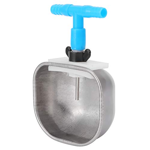 Akozon 5Pcs Nipple Drinking Waterer Stainless Steel Automatic Drinker Bowl for Rabbits Farm Accessory for Efficient Livestock Feeding (#12) - size: #12
