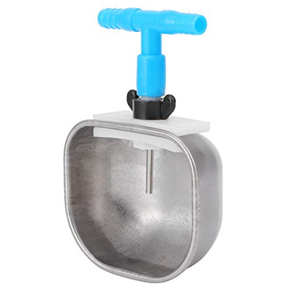 Akozon 5Pcs Nipple Drinking Waterer Stainless Steel Automatic Drinker Bowl for Rabbits Farm Accessory for Efficient Livestock Feeding (#12) - size: #12