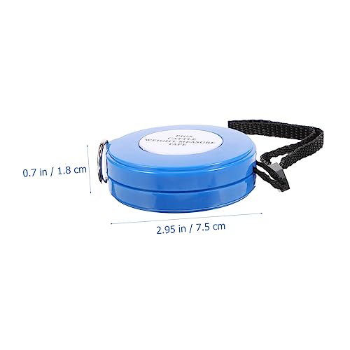 Tofficu Animal Weight Measuring Tape Soft Body Girth Measure Cattle Pigs Lightweight Portable Livestock Weight Tape with Clear Scale for Accurate Farm Use
