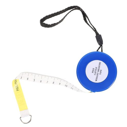Animal Measuring Tape for Goats Cattle Pigs Portable Weight and Height Scale Tool for Accurate Chest and Waist Measurement Farms