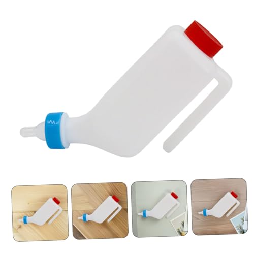 POPETPOP 1Pcs Animal Nursing Bottle for Piglets and Lambs Professional Approved Feeder Effortless Feeding System for and Nutrition Easy to Use Hanging Design for Pens