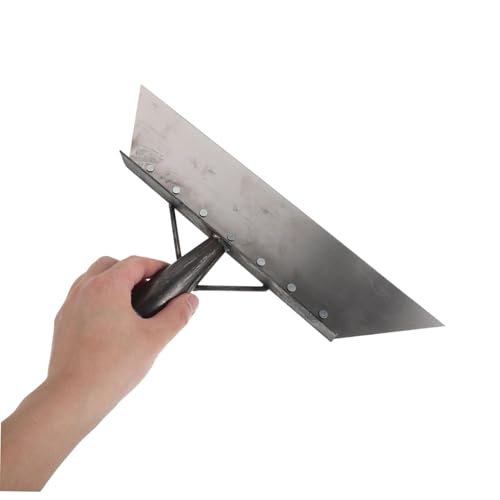 YARNOW Heavy Duty Manganese Steel Barn Shovel and Pasture Manure Scoop 38cm for Livestock Facility Cleaning and Farm Dung Removal