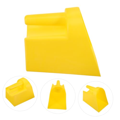 Abaodam Heavy Duty Feed Scoop Shovel for Livestock Large Plastic Shovel for Poultry and Animal Feeding Sturdy and Thickened Handheld Farm Tool