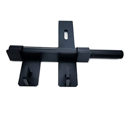 Heavy Duty 3/4″ Slide Bolt Weld-On Steel Gate Latch – Powder-Coated Black Finish, Large Security Slide Bolt for Metal Gates & Doors
