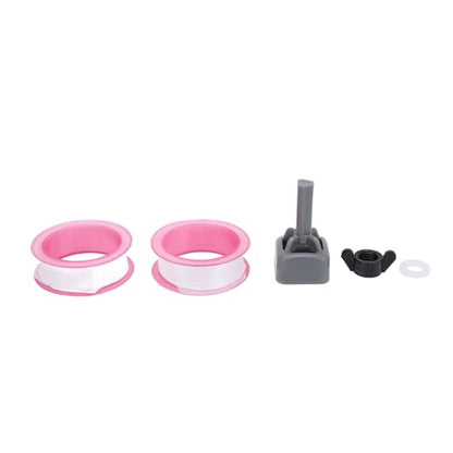 40PCS Automatic Poultry Nipple, Red Chicken Waterer Nipples Plastic Steel with Drill Bit, for Bucket Feeders Chicken Coop