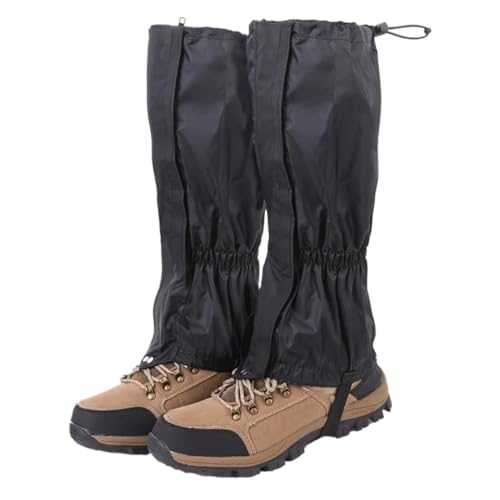 2pairs Travel Leg Warmers Hiking Gaiter Waterproof Legging Shoes Hunt Climbing Camping Winter Tourist Snow Foot Cover