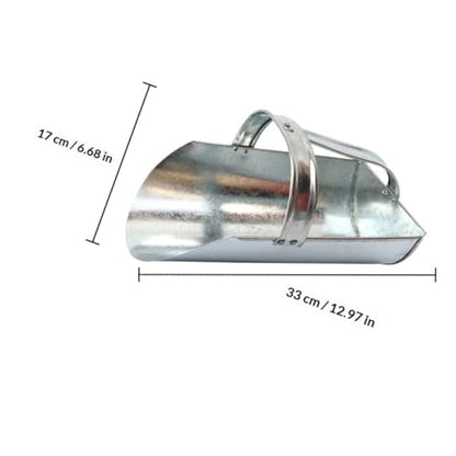 UPKOCH 1pc Iron Shovel Livestock Distribution Tool for Poultry and Farm Use Capacity Iron Feeding Scoop for Efficient Grain and Handling