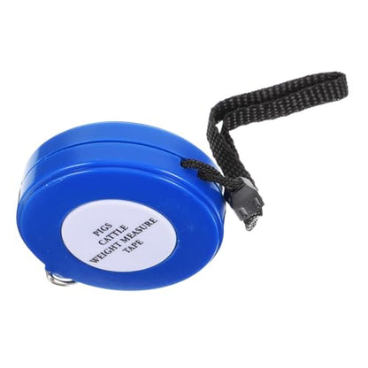 Animal Weight Tape Measure 2.5m Blue Livestock Girth Measuring Tape for Cattle Pigs Goats Veterinary Farm Use Style
