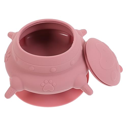 TOYANDONA Puppy Milk Feeder Bowl Silicone Feeder for Newborn Pets Cat Hamster Nurser