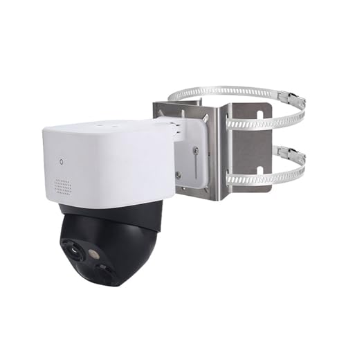Weatherproof Stainless Steel Camera Mounting Bracket Security Camera Bracket for Home and Business Security - color: b
