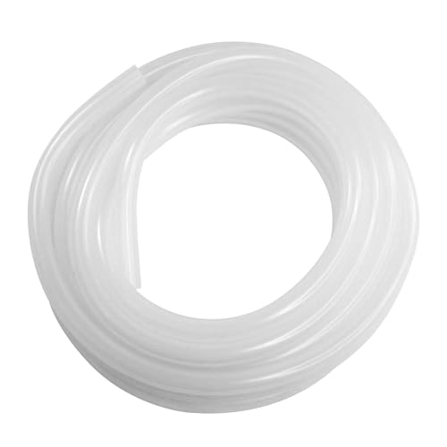 OCS Parts 1/2" ID x 5/8" OD Silicone Tubing | 100 Feet | High Temp, Food Grade Silicone Tubing for Brewing, Food, Beverage, Oils, Detergents, Liquids and Gases, Air, Plumbing, Ponds, AC and HVAC - size: 1/2" ID x 5/8" OD, style: 100 feet