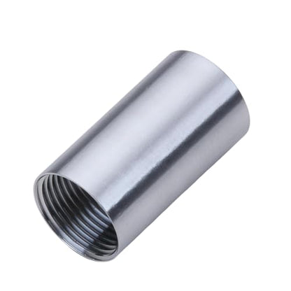 CONSTELLAR 304 Stainless Steel Pipe Nipple - 1/2" NPT Female x 1/2" NPT Female Threaded Fitting 2 Inch (50mm) Length 3mm Wall Thickness Heavy Duty Seamless Pipe Nipple for Water Gas Oil fluid (1 Pack) - size: 1/2" NPT Female x 1/2" NPT Female, style: 50mm