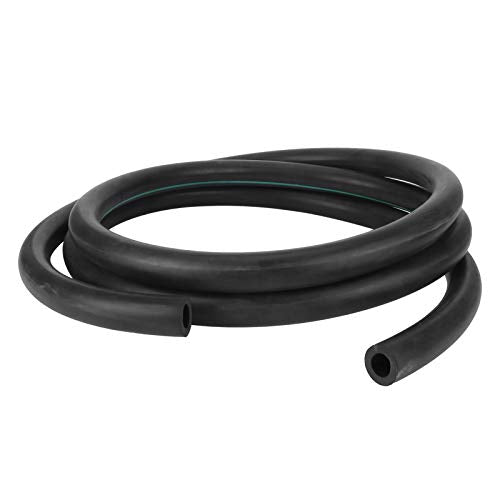 G3/8 Milk Hose, Flexible Black Rubber Milking Machine Tube Pipe, Food - Grade Replacement Part for Livestock Milker, Durable Wear - Pressure - Milking Tool