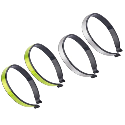 Light Weight Reflective Trouser Pant Clip Pant Leg Cuff Clip Cycling Trouser Wrap Bicycles Accessories - color: Styles C