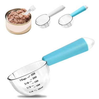 Dog food measuring scoop 1cup,cat food scoop, Pet food scoop,cat spoons for wet food.Accurate measurement,Also can be used for rice, flour, soybean and other kinds of grain., B1PC