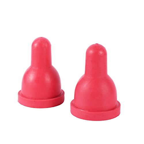 2Pcs Sheep Goat Lamb Milk Nipples Soft Rubber Pacifier for Small Animal Feed Orphaned Lamb - size: Lamb pacifier