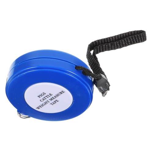 Cattle and Goat Weight Tape Measure 2.5m Blue Animal Body Measuring Tape for Livestock Pig Horse Chest Girth Measurement Farm Use Style