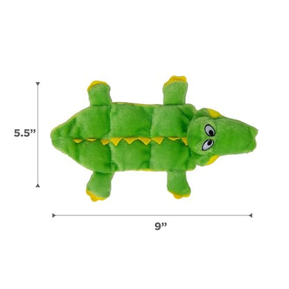 Outward Hound Squeaker Matz Plush Gator Dog Toy, Small - size: Small (Pack of 1)