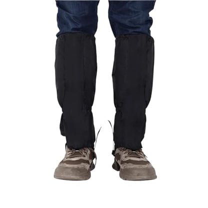 2pairs Travel Leg Warmers Hiking Gaiter Waterproof Legging Shoes Hunt Climbing Camping Winter Tourist Snow Foot Cover