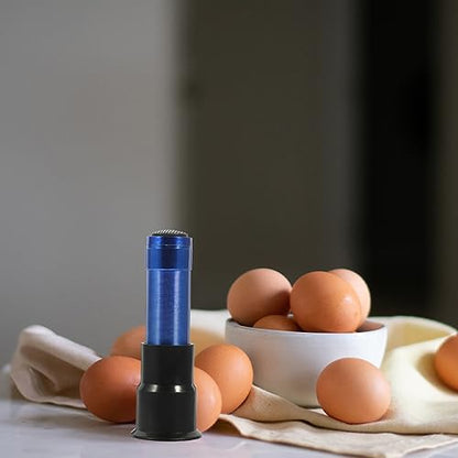 2pcs Egg Incubator Egg Candler Portable Tester for Chicken Quail Incubation Candling Lamp Cold Incubation Equipment - color: Blue