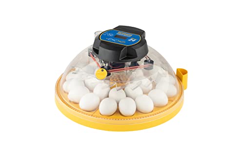 Brinsea Maxi 24 Advance Egg Incubator with Automatic Egg Turning and Temperature Control for Hatching 24 Chicken, Duck, or Other Eggs,- Optimal Flexibility with Mix & Match Sizes - size: 24 Eggs