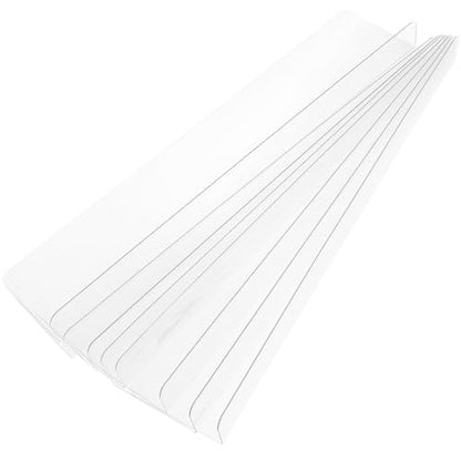 Ipetboom Critter Cage Guard 8Pcs Guinea Pig Cage Barrier Plate Small Pets Blocker Cuttable Wire Panel Edge Liner for Indoor Playpen Bedding and Waste Control