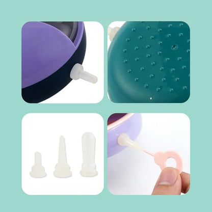 Newborn Small Animal Milk Feeders for Nursing 4 Nipples Self Feeding Bowl Multiple Pet Nursing Bowl Feeding Tool - size: A