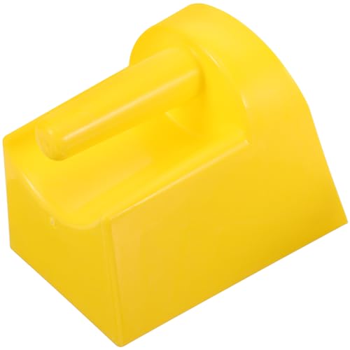 Sosoport Thickened Feed Shovel with Large Capacity Ergonomic Handle for Livestock and Poultry Feeding 7.87X7.08X5.70 Inch Durable Farm Scoop Tool