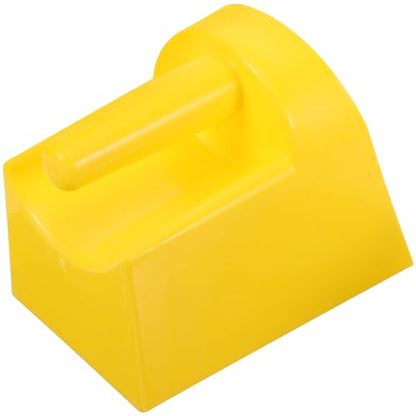 Sosoport Thickened Feed Shovel with Large Capacity Ergonomic Handle for Livestock and Poultry Feeding 7.87X7.08X5.70 Inch Durable Farm Scoop Tool