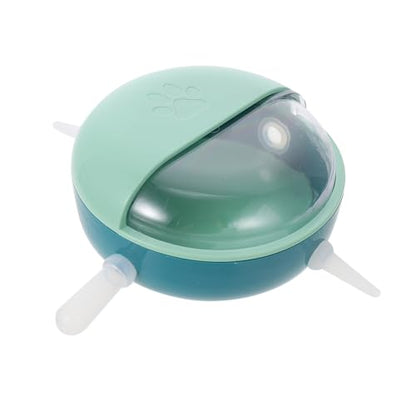 FRCOLOR 2pcs Material Puppy Kitten Nipples Feeder Bowl Kitten Food Bowls Puppy Feeder Comfortable Nipples - color: Bluex2pcs