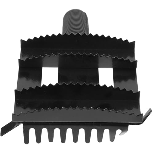 1Pc Sheep Body Grooming Tool Metal Itching Relief Rake for Livestock Durable Poultry Grooming Brush with Rounded Head for Cattle and Sheep Itch Relief and Massage