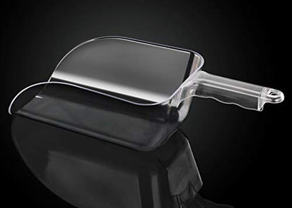 New Star Foodservice Commercial Grade Polycarbonate Plastic Utility Ice Scoop, Clear, 64 oz - color: Clear, size: 64 oz.