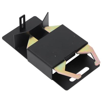 2 Way Gate Latch, Farm Gate Latch with Lockable Anti Sag Design, Heavy Duty Steel Construction for 1 5/8in to 2in Round Tube Gate, Secure Livestock Fence Latch for Cattle Horses Sh