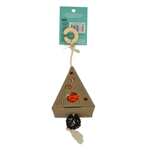 Enriched Life Pyramid Treat Hanger Small Pet Toy | Playful Chews for Rabbits, Guinea Pigs and Other Small Animals