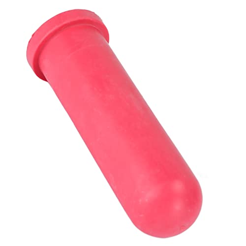 Alomejor Livestock Pacifier Milk Feed Bucket Rubber Nipple Valve for Cattle Sheep Horses Donkeys, Food Grade, Soft and Pliable for Farm Animal Feeding (MP76+MP76A Calf Pacifier with Valve) - size: MP76+MP76A calf pacifier with valve