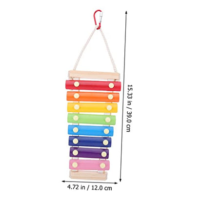 Toyvian 1Set Funny Hanging Chicken Plaything with Foraging for Roosters Materials and Loneliness for Poultry and Other