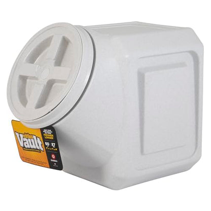 Gamma2 Vittles Vault Stackable Dog Food Storage Container with Sealing Lid, Up to 60 lbs Dry Pet Food Storage Container, USA-Made - [14.5" L x 19" H] - size: 60 Pounds
