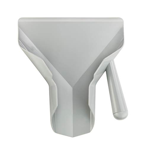 New Star Foodservice 37814 Polycarbonate Commercial French Fry Bagger Right Handle, Gray - size: Right Handle
