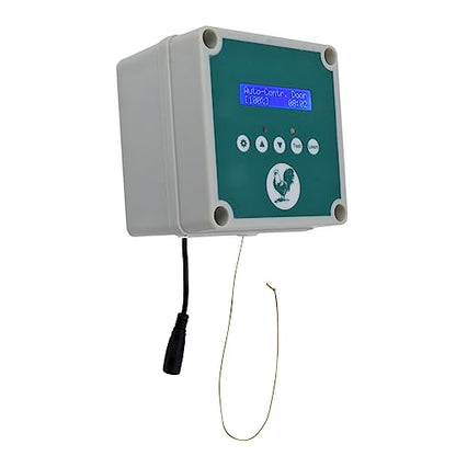 IP44 Automatic Chicken Coop Door Controller Timer Light Sensing Remote Control Chicken Coop Door Actuator Motor for Farm
