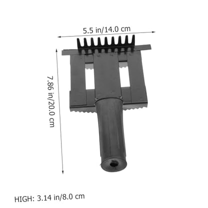 KESYOO Horse Grooming Brush for Animals Practical Horse Hair Comb with Teeth Comfortable Grip for Grooming Cattle Horses and Livestock Fur Cleaning