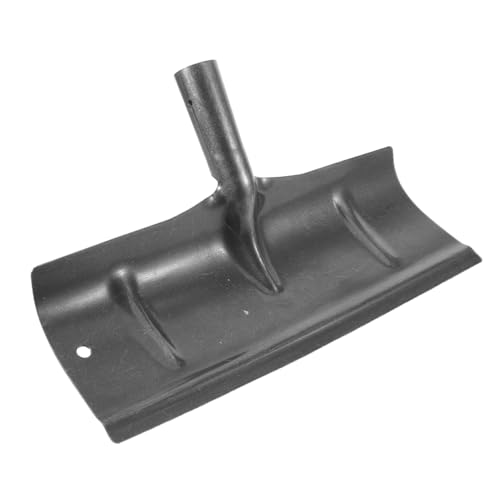 SHERCHPRY Manual Livestock Manure Shovel with Antislip Handle Made of Sturdy Manganese Steel for Poultry Cage Cleaning and Farm Settings, Versatile Usage Stall Supplies Tool