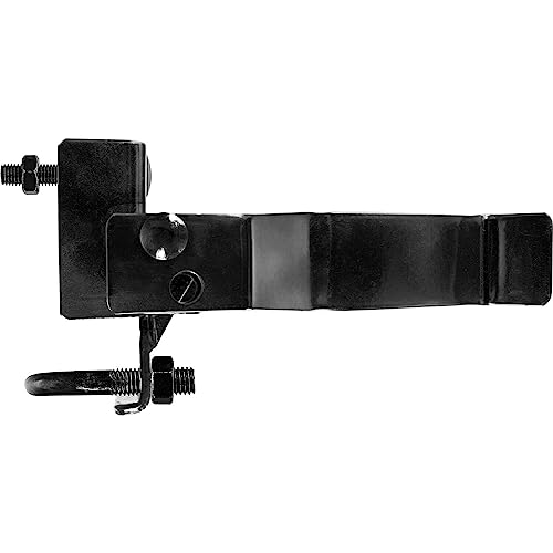 4" Strong Arm Single Gate Latch (Black) - size: 4 Inch