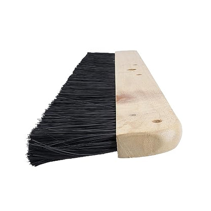 MARSHALLTOWN 48 Inch Wood Backed Concrete Broom, Polypropylene Bristles, Assembled in USA, 848 - style: 48 Inch