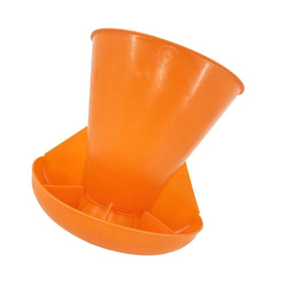 Wall Mounted Pigs Feeder with 4 Feeding Compartments for Organized Livestock Feeding Easy to
