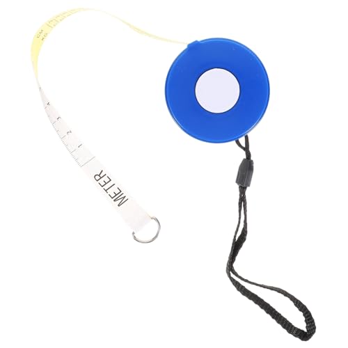 Animal Measuring Tape 2.5m for Goat Pig Cattle, Blue Cotton Girth Tape Measure for Livestock Weight and Body Size Measurement Style