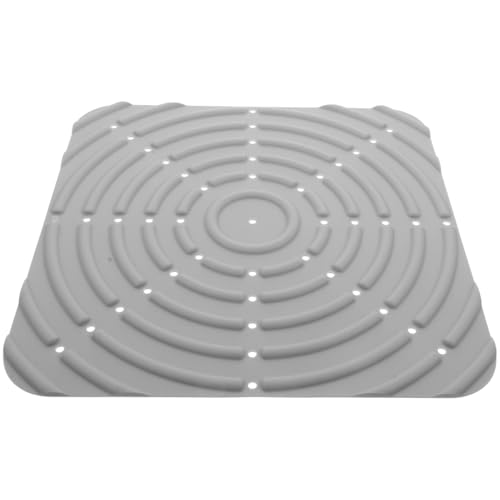 Milisten Washable Silicone Chicken Nesting Pad and Coop Bedding for Chickens for Hen House - color: Grey